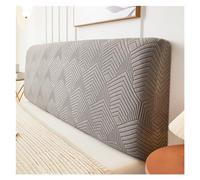Stretch Bed Headboard Slipcover for Queen King Size, Jacquard Fabric Solid Headboard Covers Super Soft Comfotable Bed Head Cover Dustproof Protector Cover for Bedroom Décor ( Color : #20 , Size : 150c