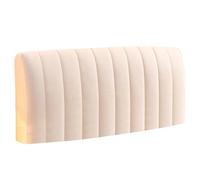 Stretch Bed Headboard Slipcover Velvet Stretch Headboard Cover, Soft Upholstered Headboard Slipcover, Dustproof Anti-Slip Bed Head Protector for Bedroom Decor,003,2m