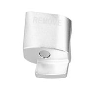 Stretch Belt Remover Installer 59370, Universal Aluminum Alloy Pulley Tool for Front and Back Side Belt Replacement with Magnetic Faces, Compatible with Most Automotive Stretch (Silver)