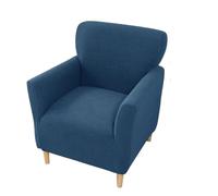 Stretch Chair Cover - Elastic Sofa Armchair Slipcovers for Single Couch, Perfect for Study & Bar Counter - A1 Club Sofa Protector, Easy to Install