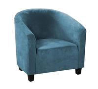 Stretch Chair Cover forArmchair& Club Chair Protector - Peacock Blue Armchair Throw -& Easy to Clean Furniture Cover