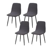 Stretch Chair Covers for Dining Chairs Modern 2 4 6 8 Pack Armchair Slipcovers for Lounge Chairs gant and Durable Universal Fit for Shell ols
