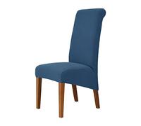 Stretch Chair Covers Set of 4High Back Slipcovers for Dining Room Kitchen Banquet RestaurantDurable Easy to Clean Elegant Design for Home & Event Use