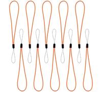 Stretch Cord for Bike Computer For GPS Camera Mounting Designed for Repeated Extension Without Loss of Elasticity (orange)