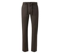 Stretch Cotton Chino Trousers with Elastic Waistband s.Oliver Marron 38x32