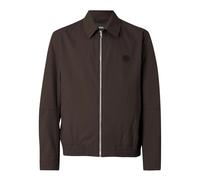 Stretch Cotton Jacket - male - Boss - Light Jackets - Brown - 4XL - Jackets 4XL