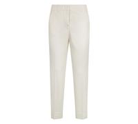 Stretch Cotton Satin Trousers - female - Peserico - Chinos - Beige - M - Trousers M