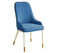 Stretch Curved Chair Covers for Dining Chairs Set of 2/4/6 Semi Circle Back Slipcovers High Back Kitchen Chair Protector Seat Covers for Home Decor and Furniture Protection Armchair Slipcovers