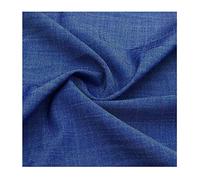 Stretch Denim Fabric Plain Cotton Woven Fabric Skin-Friendly Breathable Suitable for Jackets, Coats, Denim Skirts, Jeans 150cm Wide(Color:Blue 4)