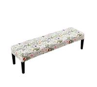 Stretch Dining Bench Cover Removable, Bench Slipcover Washable for Diningroom, Bench Protector Cover for Livingroom, Kitchen (A03)