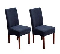 Stretch Dining Chair Cover, Universal Removable Washable Chair Protector Cover, for Home Restaurant Banquet Wedding Party,B,2pcs