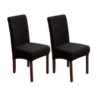 Stretch Dining Chair Cover, Universal Removable Washable Chair Protector Cover, for Home Restaurant Banquet Wedding Party,C,2pcs