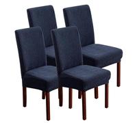 Stretch Dining Chair Cover, Universal Removable Washable Chair Protector Cover, for Home Restaurant Banquet Wedding Party,B,4pcs