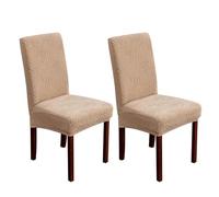 Stretch Dining Chair Cover, Universal Removable Washable Chair Protector Cover, for Home Restaurant Banquet Wedding Party,H,2pcs