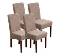 Stretch Dining Chair Cover, Universal Removable Washable Chair Protector Cover, for Home Restaurant Banquet Wedding Party,D,4pcs