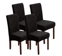 Stretch Dining Chair Cover, Universal Removable Washable Chair Protector Cover, for Home Restaurant Banquet Wedding Party,C,4pcs