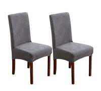 Stretch Dining Chair Cover, Universal Removable Washable Chair Protector Cover, for Home Restaurant Banquet Wedding Party,I,2pcs