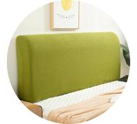 Stretch Dustproof Headboard Cover For Full/Queen/Cal King Size Bed - Polar Fleece Bed Head Protector Wrap | All-Inclusive Fit | Modern Decorative Cover (F, 67-75in(170-190cm))