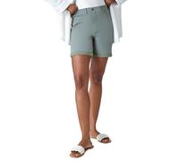 Stretch Elastic Waist Turn Up Shorts Roman Khaki 22