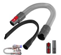 Stretch Extension Hose Accessory Attachment Replacement for Dyson V15 V11 V10 V8 V7 Cordless Vacuum Cleaners, with Replacement Hose Connector, Flexible Connection Nozzle, Adapter Accessories