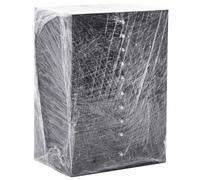 Stretch Film Transparent 50cm x150m 30μm PE Heavy Duty 2 Rolls Pack Clear Packs