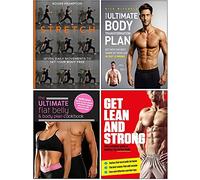 Stretch [Hardcover], Your Ultimate Body Transformation Plan, The Ultimate Flat Belly & Body Plan Cookbook & Get Lean And Strong 4 Books Collection Set