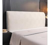 Stretch Headboard Cover, Non-Slip Slipcover Protector for Full Queen/King Size Beds, Dustproof, Machine Washable, Easy Fit, Home Decor Upgrade