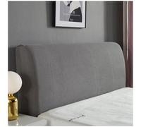 Stretch Headboard Cover Slipcover for Wood/Leather/Fabric Beds - Universal Dustproof Protector, All-Inclusive Elastic Design for Tufted/Upholstered/Curved Headboards