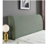 Stretch Headboard Cover Slipcover for Wood/Leather/Fabric Beds - Universal Dustproof Protector, All-Inclusive Elastic Design for Tufted/Upholstered/Curved Headboards