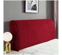 Stretch Headboard Cover Slipcover for Wood/Leather/Fabric Beds - Universal Dustproof Protector, All-Inclusive Elastic Design for Tufted/Upholstered/Curved Headboards
