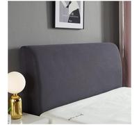 Stretch Headboard Cover Slipcover for Wood/Leather/Fabric Beds - Universal Dustproof Protector, All-Inclusive Elastic Design for Tufted/Upholstered/Curved Headboards