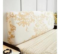 Stretch Headboard Covers For Full, Queen, King Size - Jacquard Slipcovers, Dustproof Protector For Upholstered Wood Bed Headboards, Stylish And Functional Orange 59.0 in