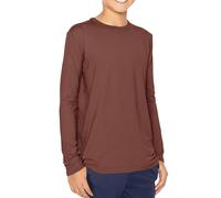 STRETCH IS COMFORT Boy's and Men's Oh So Soft Long Sleeve Top | Youth S-Adult 3X, Almond, 6