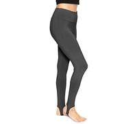 STRETCH IS COMFORT Oh So Soft High Waist Stirrup Leggings, Lightweight and Durable, in Multiple Colors for Plus Size Women - Black - 2X