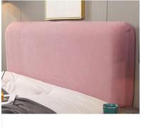 Stretch Jacquard Headboard Cover For Cal King, Twin, Full, Queen - Dustproof Bed Protector Slipcover For Stylish Bedroom Décor Pink 220cm/86.6in