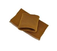 Stretch Knit Cuff Replacement, Elastic Ribbed Cuffs 40cm Large Size Spandex Jersey Cuff Fabric for Sweatshirt Bottom Stretchy Cotton Rib Fabric for Making Cuffs On Sleeves(Brown)