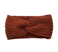 Stretch Knit Headband For Women Winter Soft Ear Warmer Hairbands Solid Color Bandanas Cold Weather Windproof Hair Band for Running Workout Skiing(A)