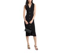 Stretch Knit Midi Dress - female - Michael Kors - Midi Dresses - Black - L - Dresses L