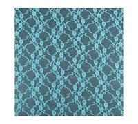 Stretch Lace Fabric Peony Floral Elastic Mesh Cloth 5 Yards