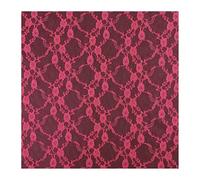 Stretch Lace Fabric Peony Floral Elastic Mesh Cloth 5 Yards