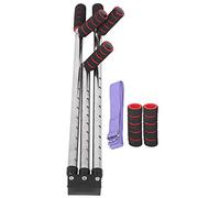 Stretch Leg Trainer with 9 Gears Adjustable Extension, Folding Design, Stainless Steel and ABS - Easy Operation, Durable Construction, Suitable for Leg Ligament Exercises and