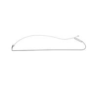 Stretch Lever Opening Tool Stainless Steel Door Opening Tool Good Tools Necessary for Hotel Maintenance