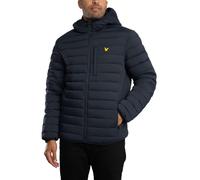 Lyle & Scott Men's Stretch Lightweight Quilted Jacket, Dark Navy, XL