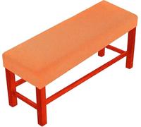 Stretch Long Bench Cover, 25-82 In Washable Dining Seat Slipcover, Anti-Dust Washable Jacquard Seat Protector For Dining, Bed & Piano Benches