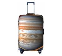 Stretch Luggage Cover for Travel, Jupiter Landscape Print Luggage Case Cover, Easy Find Suitcase Protector, White, M