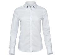 Stretch Luxury Long Sleeve Poplin Shirt TEE JAYS White M