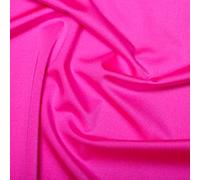 Stretch Lycra Spandex Fabric Material - Fluorescent Pink, 1Mtr 100cm x 150cm