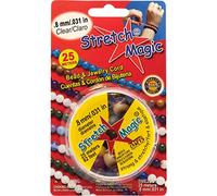 Stretch Magic Beading Cord - 0.8mm - Clear - 25m - Making Elastic Bracelets by Stretch Magic