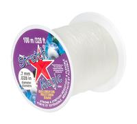 Pepperell SMF10001 Stretch Magic Bead and Jewelry Cord .7 mmX100m-Clear