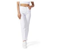 Stretch Mom Jeans Spring/Summer Collection, female, ONLY, Slim Fit Jeans, White, W26 L32, Jeans W26 L32